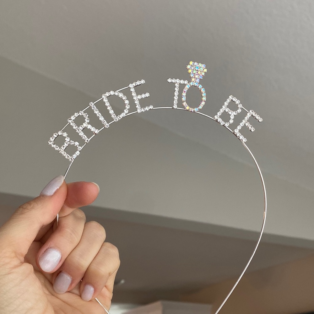 12th tribe Bride to be headband